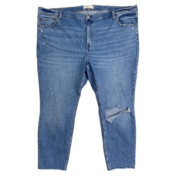 Abercrombie & Fitch Denim - Abercrombie & Fitch The Skinny High Rise Jeans Size 37/24R